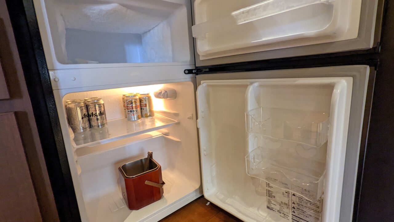 冷蔵庫にはビール