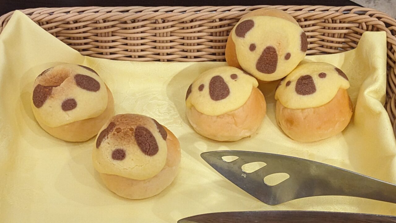 パンダ、コアラパン